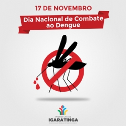17/11: Dia Nacional de Combate ao Dengue