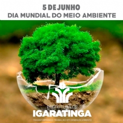 05/06: Dia Mundial do Meio Ambiente
