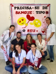Campanha JUNHO VERMELHO do Programa Saúde da Família Brígida Maria Arruda Silva