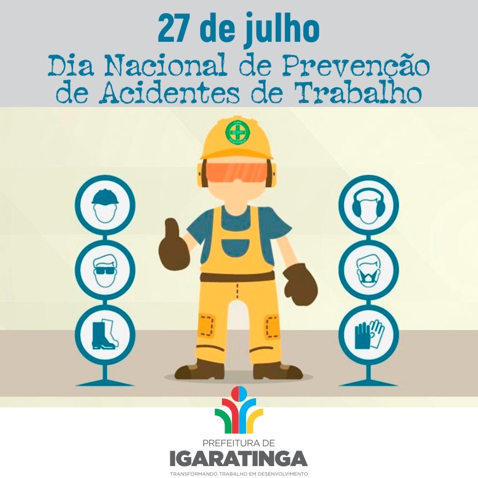 Site Oficial Da Prefeitura Municipal De Igaratinga 2707 Dia Nacional De Prevenção De 
