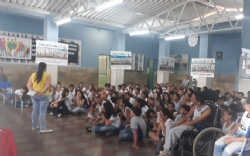 Núcleo de Apoio à Saúde da Família realiza ação na Escola Estadual José Ataíde de Almeida em comemoração à Semana Nacional da Pessoa com Deficiência Intelectual e Múltipla