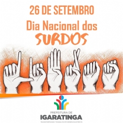 26/09: Dia Nacional dos Surdos