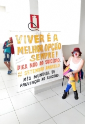 No último sábado (28/09/19) foi realizada ação sobre o setembro amarelo no Centro de Saúde São Judas Tadeu. Confira as fotos!