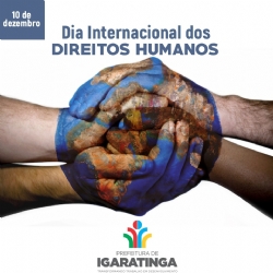 10/12: Dia Internacional dos Direitos Humanos