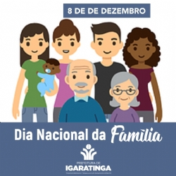 08/12: Dia Nacional da Família