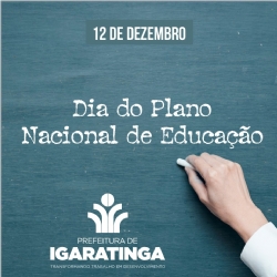 12/12: Dia do Plano Nacional de Educação