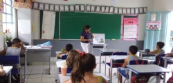 Hoje (25/11/19) a equipe de Estratégia Saúde da Família Brígida Maria Arruda Silva realizou palestra e atividade sobre alimentação saudável na Escola Municipal Risoleta Neves. Confira as fotos!