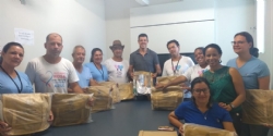 Ontem (16/12/19) o Prefeito Municipal, Renato de Faria Guimarães, entregou kits de combate à dengue aos agentes de combate a endemias do Município. Confira as fotos!