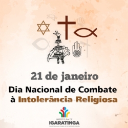 21/01: Dia Nacional de Combate à Intolerância Religiosa