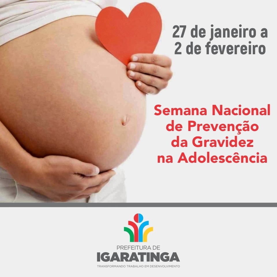 Site Oficial da Prefeitura Municipal de Igaratinga a Semana Nacional de Prevenção