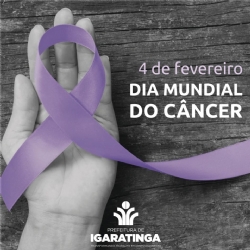 04/02: Dia Mundial do Câncer
