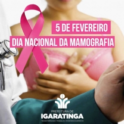 05/02: Dia Nacional da Mamografia