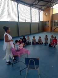 ESF Geraldo Ferreira Lima realiza ação de saúde sobre hábitos de higiene nas escolas municipais de Limas e da Várzea da Cachoeira