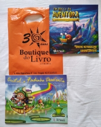Chefe de Gabinete compra livros para a contação de histórias que ele fará nas escolas de educação infantil em maio/2020, parte da programação de Igaratinga para a 18a Semana Nacional de Museus!