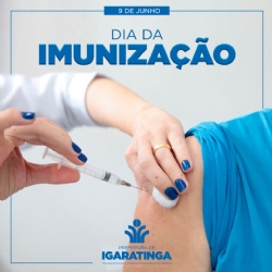 09/06: Dia da Imunização