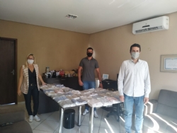 Prefeitura Municipal de Igaratinga recebe doação de 1.800 máscaras de proteção contra o novo coronavírus (COVID-19) do Gabinete Militar do Governador do Estado de Minas Gerais/CEDEC-MG