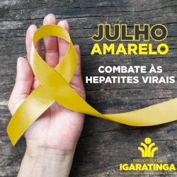 JULHO AMARELO: COMBATE ÀS HEPATITES VIRAIS
