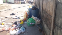 Membro do CODEMA registra descarte irregular de lixo na Travessa Paraná