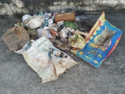 Chefe de Gabinete e Presidente do CODEMA registra descarte irregular de lixo em um trecho à margem do Rio São João