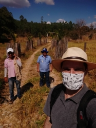 COLMEIA e COPASA-MG realizam vistoria na propriedade rural do Sr. Carlos Henriques Campos contemplada com a realização de cercamentos de nascentes e demais APPs por meio do Programa Pro Mananciais