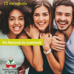 12/08: Dia Nacional da Juventude