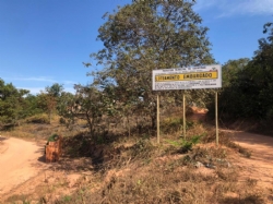 Parcelamento de solo irregular é embargado no Povoado de Cachoeira.