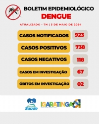 Boletim Epidemiológico da Dengue
