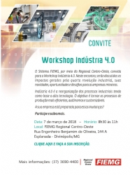 Convite: WORKSHOP INDÚSTRIA 4.0