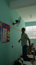 Instalação de ventiladores nas escolas municipais