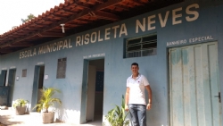 Prefeito em ação: visita à Escola Municipal Risoleta Neves