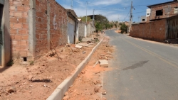 Obras na Rua Pará de Minas
