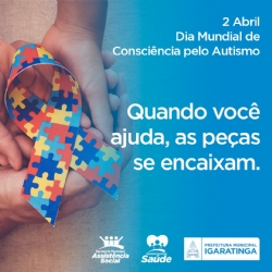 Dia Mundial de Consciência Pelo Autismo