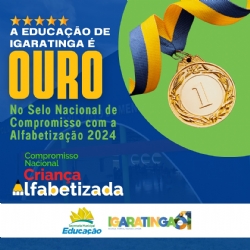 IGARATINGA É OURO NA EDUCAÇÃO